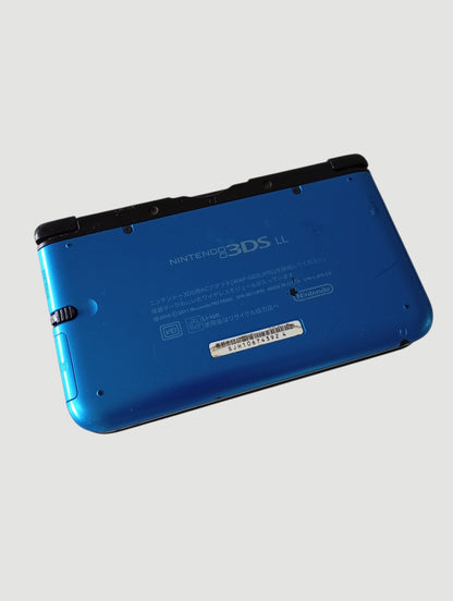 Consola nintendo 3ds old xL azul liberada en micro sd 32 gb