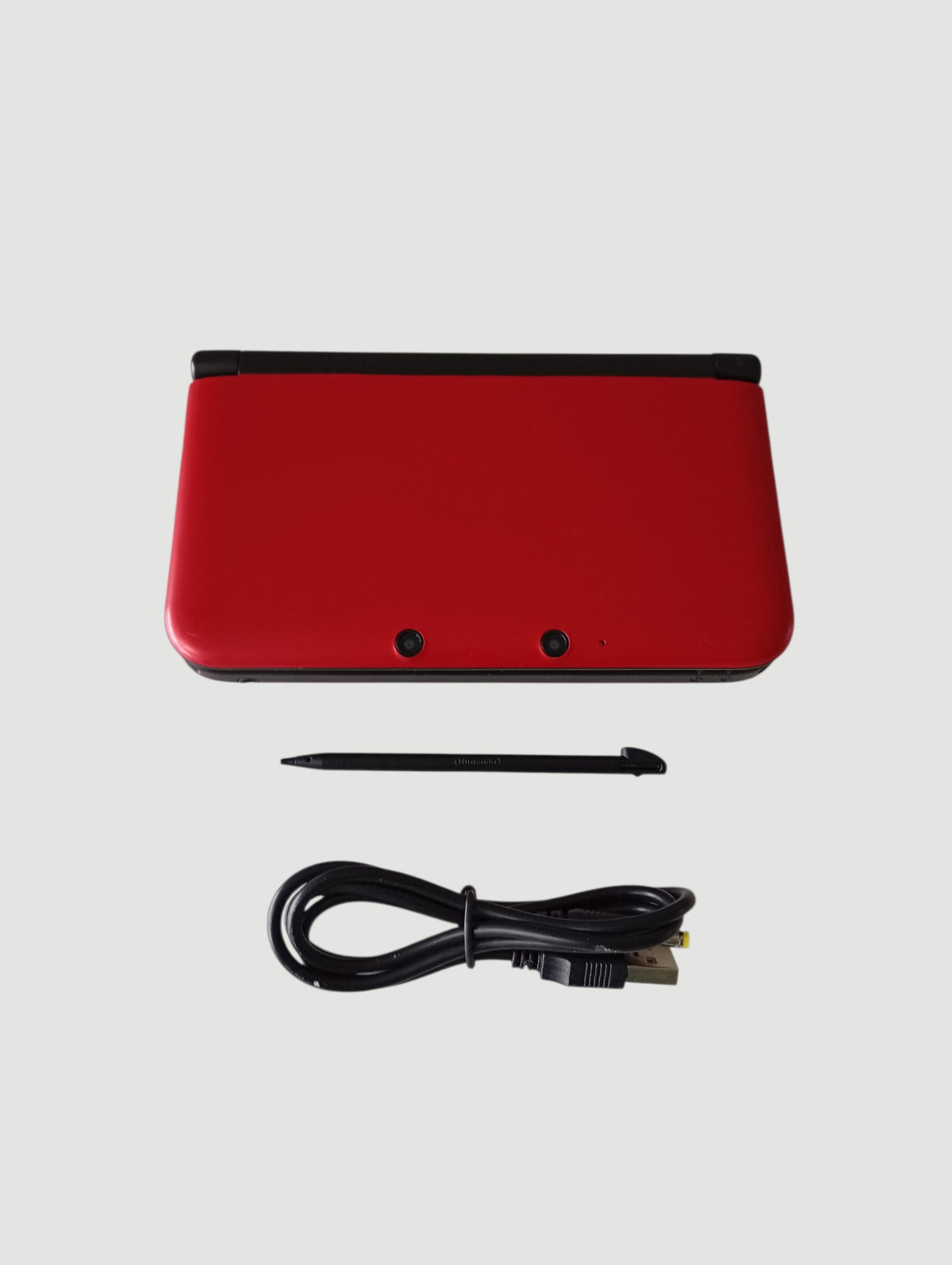 Consola nintendo 3ds old xL roja liberada en micro sd 32 gb