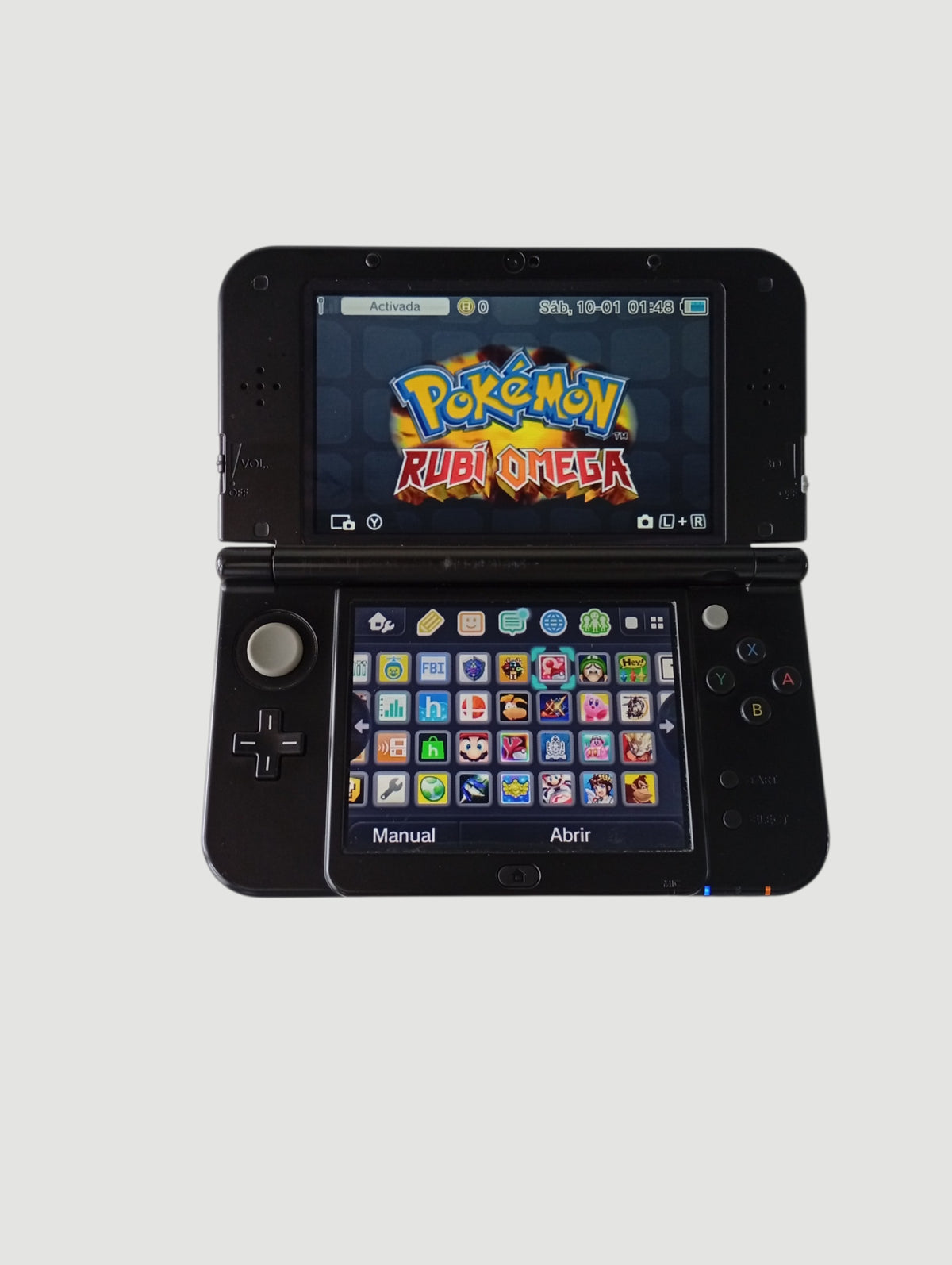 consola nintendo new 3ds xl edicion especial pokemon sol luna liberada en micro sd 32 gb