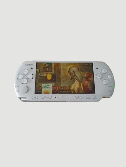 Consola psp 3000 blanca en caja liberada en micro sd 32 gb