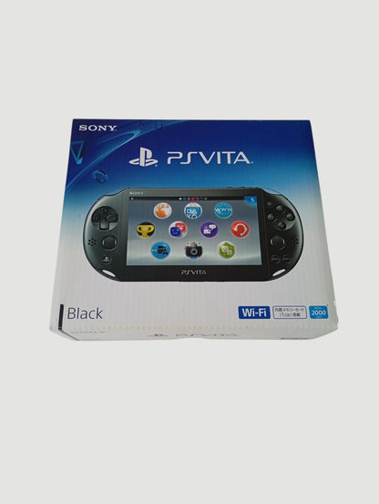 Consola psvita slim negra en caja liberada en micro sd 32 gb