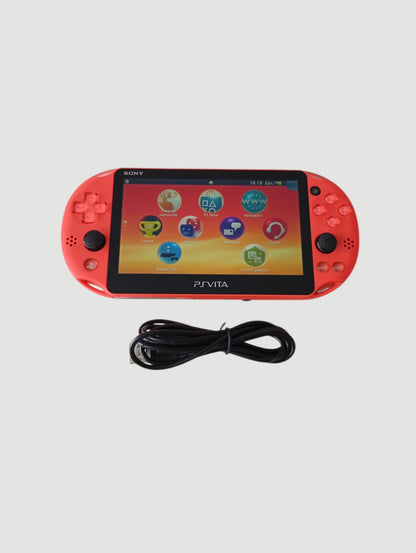 Consola psvita slim naranja liberada en micro sd 32 gb