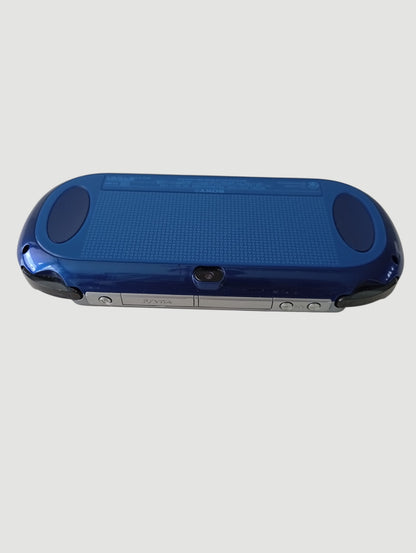 consola psvita fat sapphire blue liberada en micro sd 32 gb