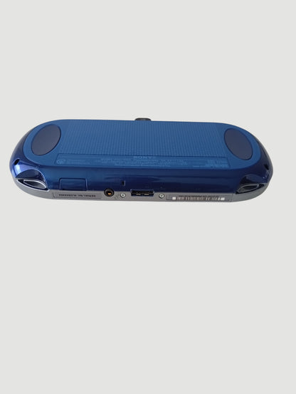 consola psvita fat sapphire blue liberada en micro sd 32 gb