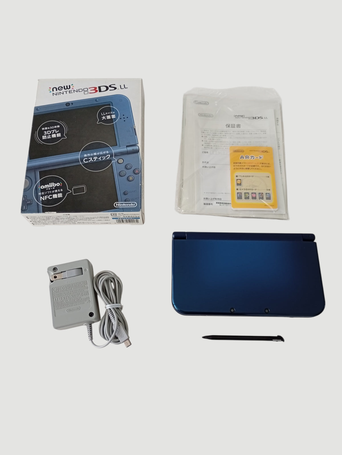 consola nintendo new 3ds xl metallic blue en caja liberada en micro sd 32 gb