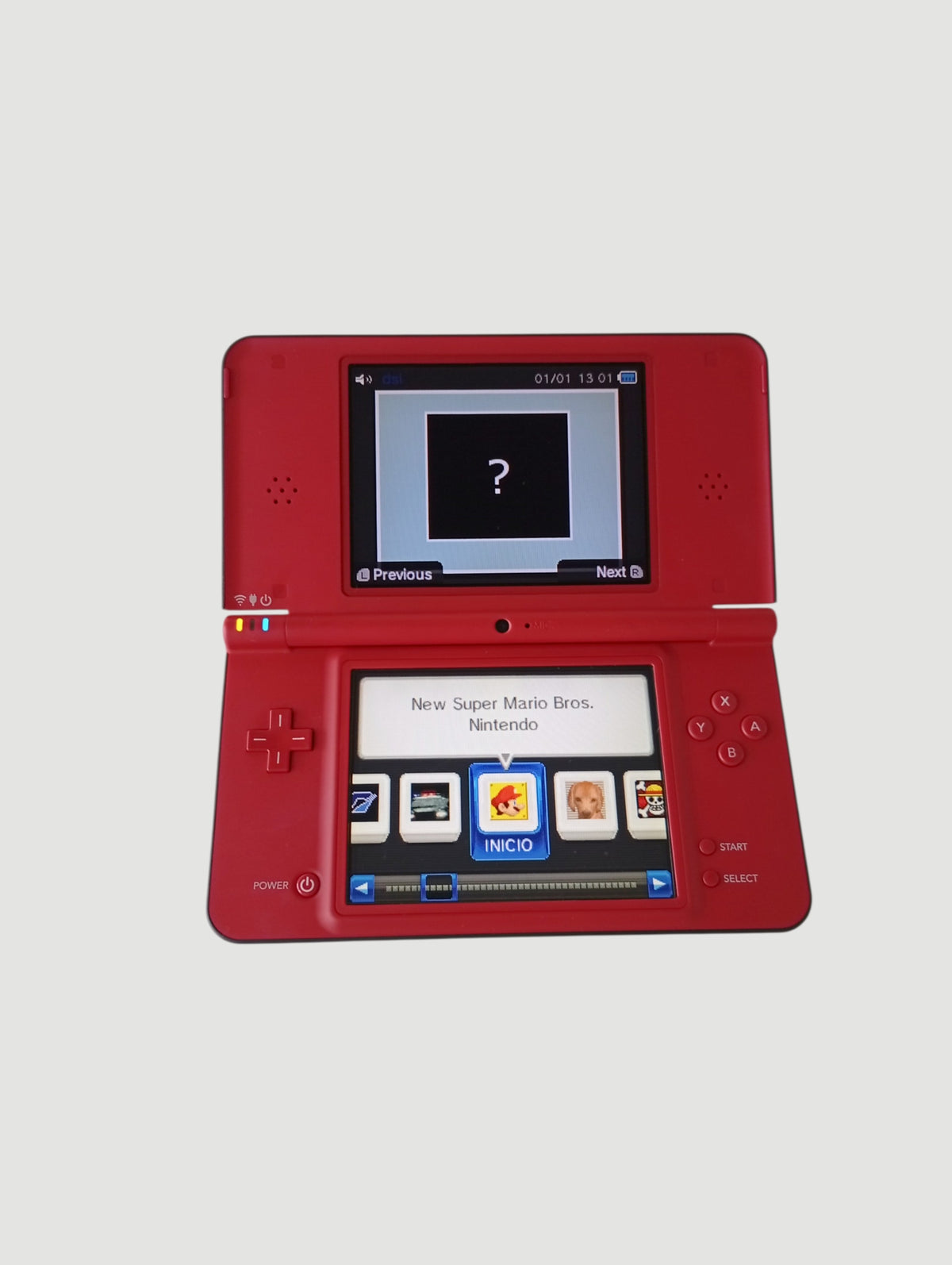 consola nintendo dsi xl edicion especial 25 aniversario mario liberada en micro sd 32 gb