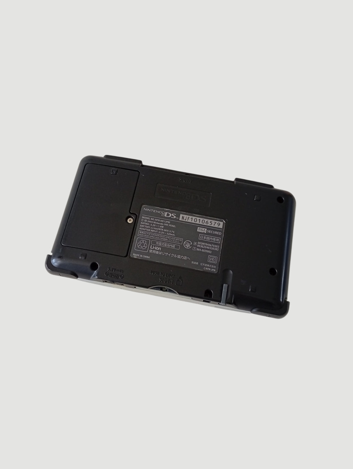 consola nintendo ds fat gris en caja