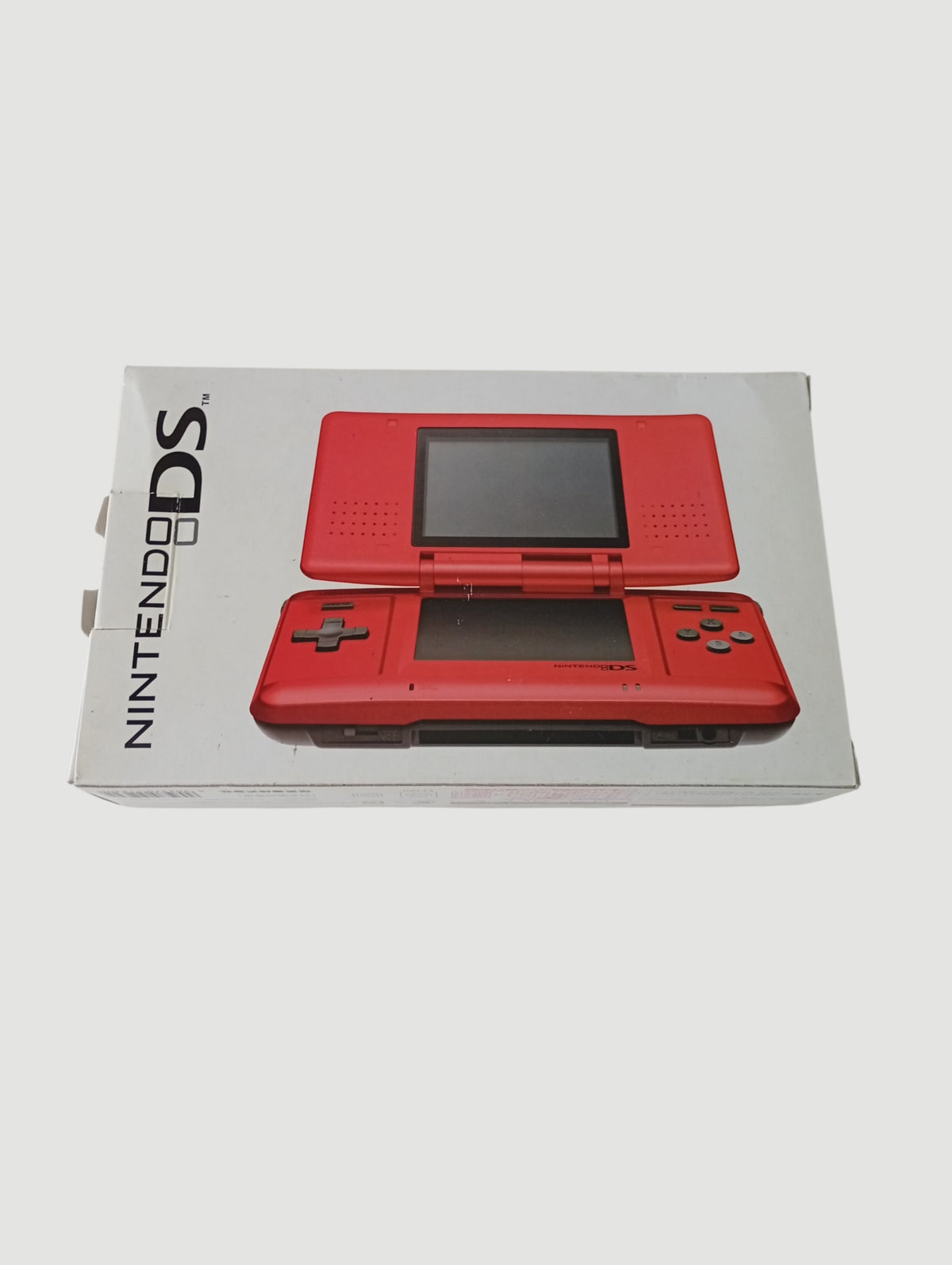 consola nintendo ds fat roja en caja
