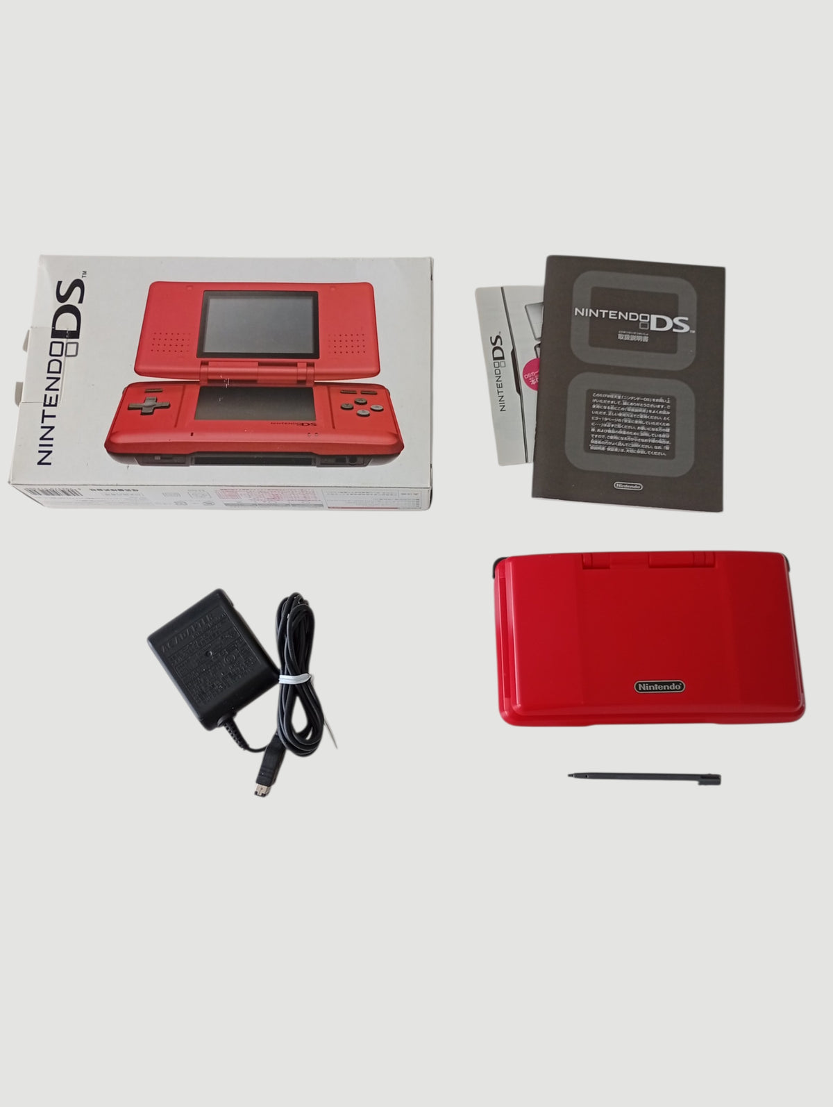consola nintendo ds fat roja en caja