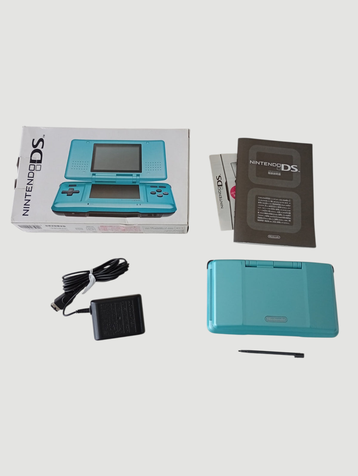 consola nintendo ds fat turquesa en caja