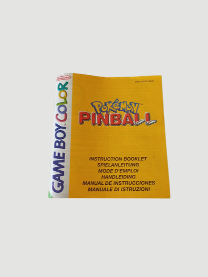 pokemon pinball game boy color en caja original español