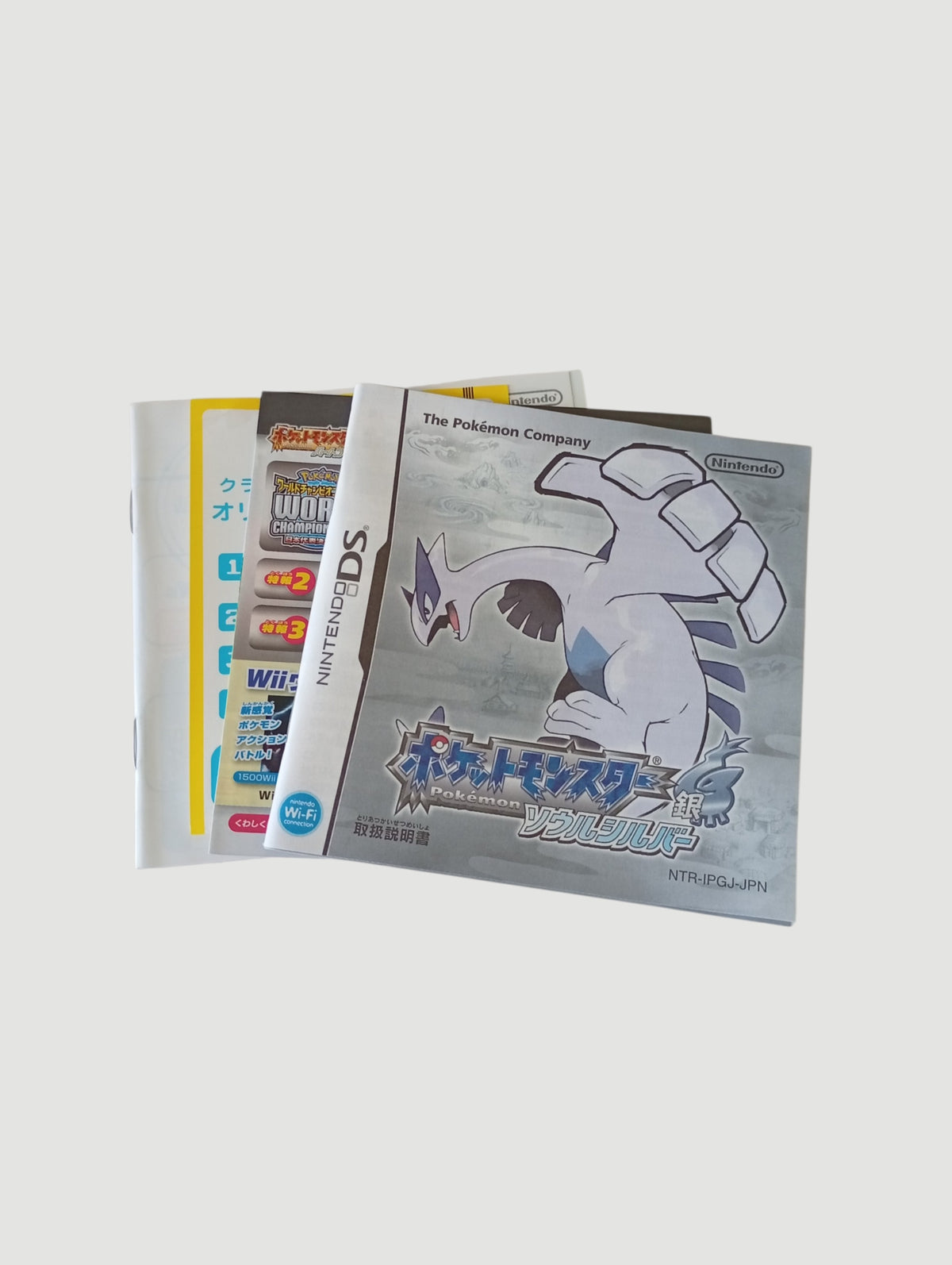 pokemon soulsilver edicion plata original japones Nintendo DS full