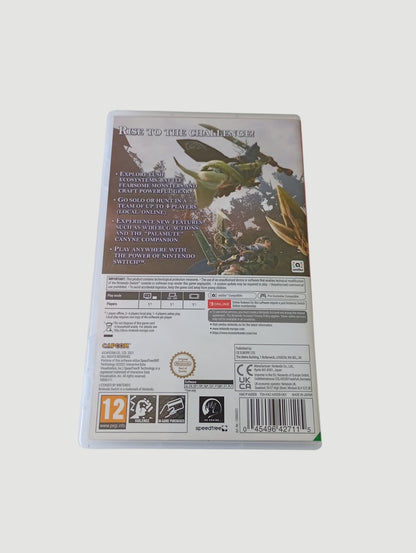 monster hunter rise original español nintendo switch