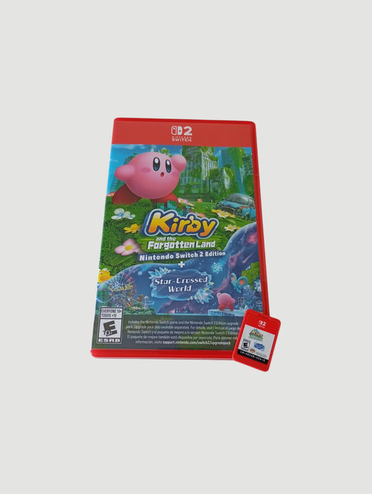 kirby and the forgotten land original español nintendo switch 2