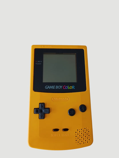 consola game boy color amarilla
