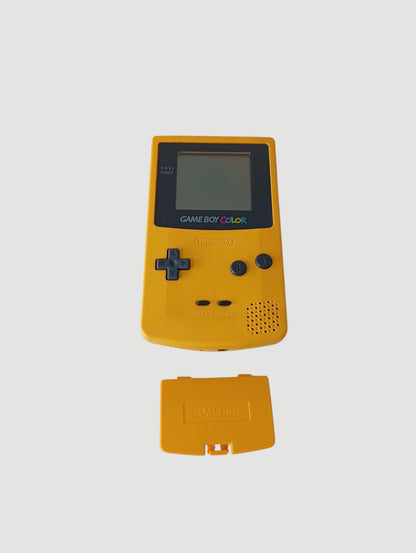 consola game boy color amarilla