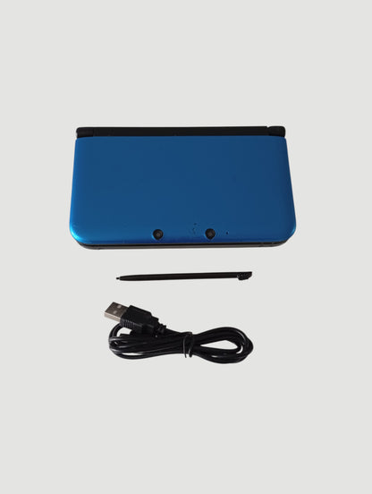 Consola nintendo 3ds old xL azul liberada en micro sd 32 gb