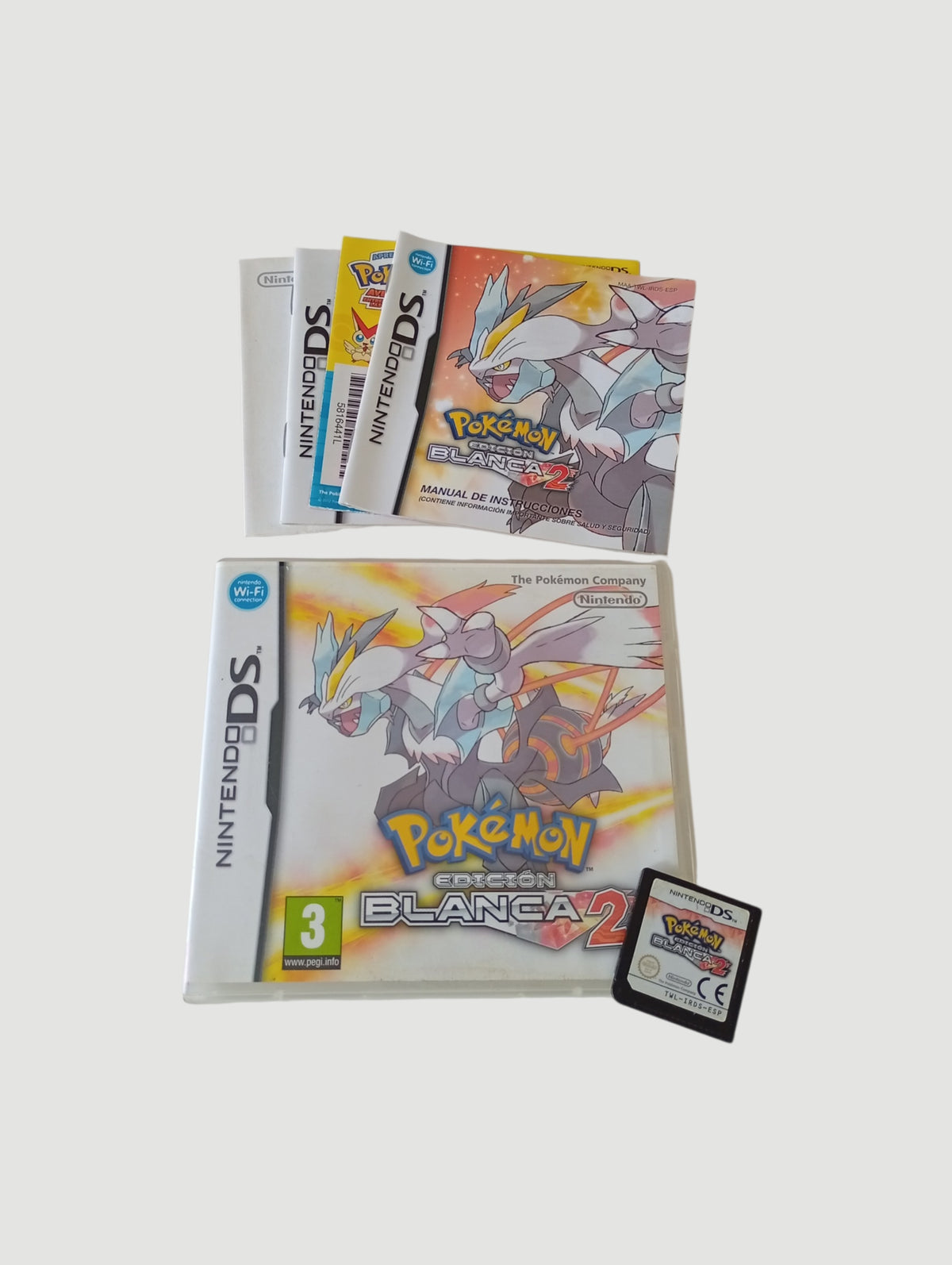 pokemon blanca 2 original español nintendo ds