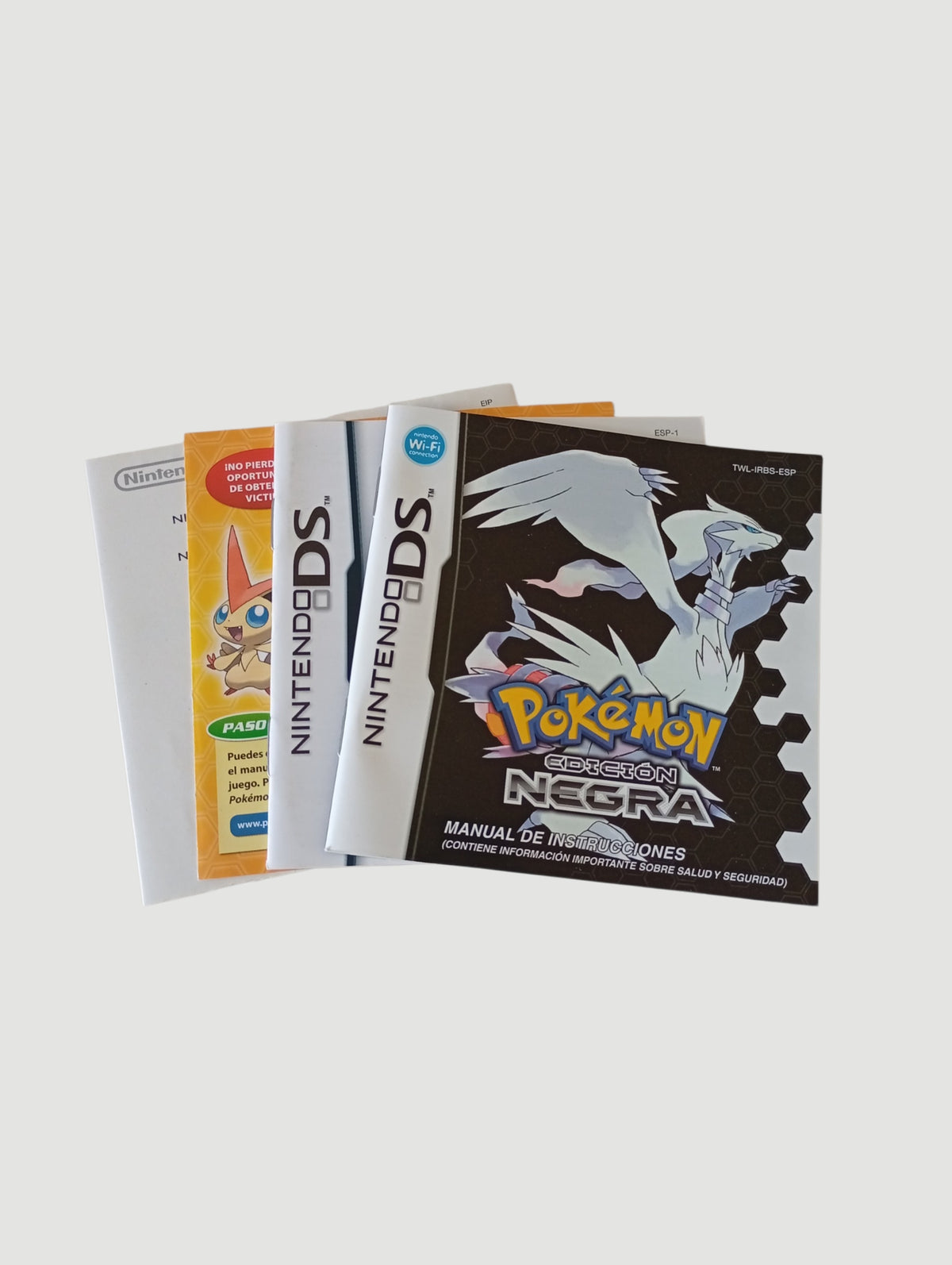 pokemon negra original español nintendo ds