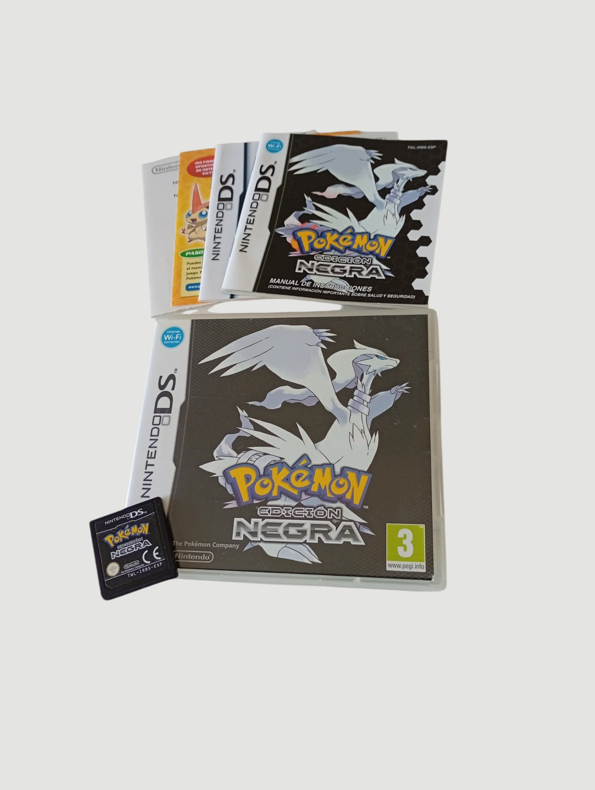 pokemon negra original español nintendo ds