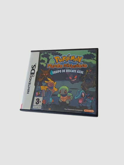 pokemon mundo misterioso equipo de rescate azul original español nintendo ds