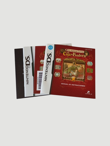 el profesor Layton y la caja de Pandora original español nintendo ds