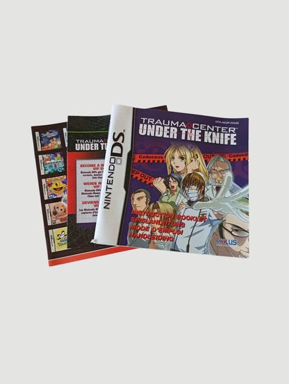 trauma center under the knife original español nintendo ds