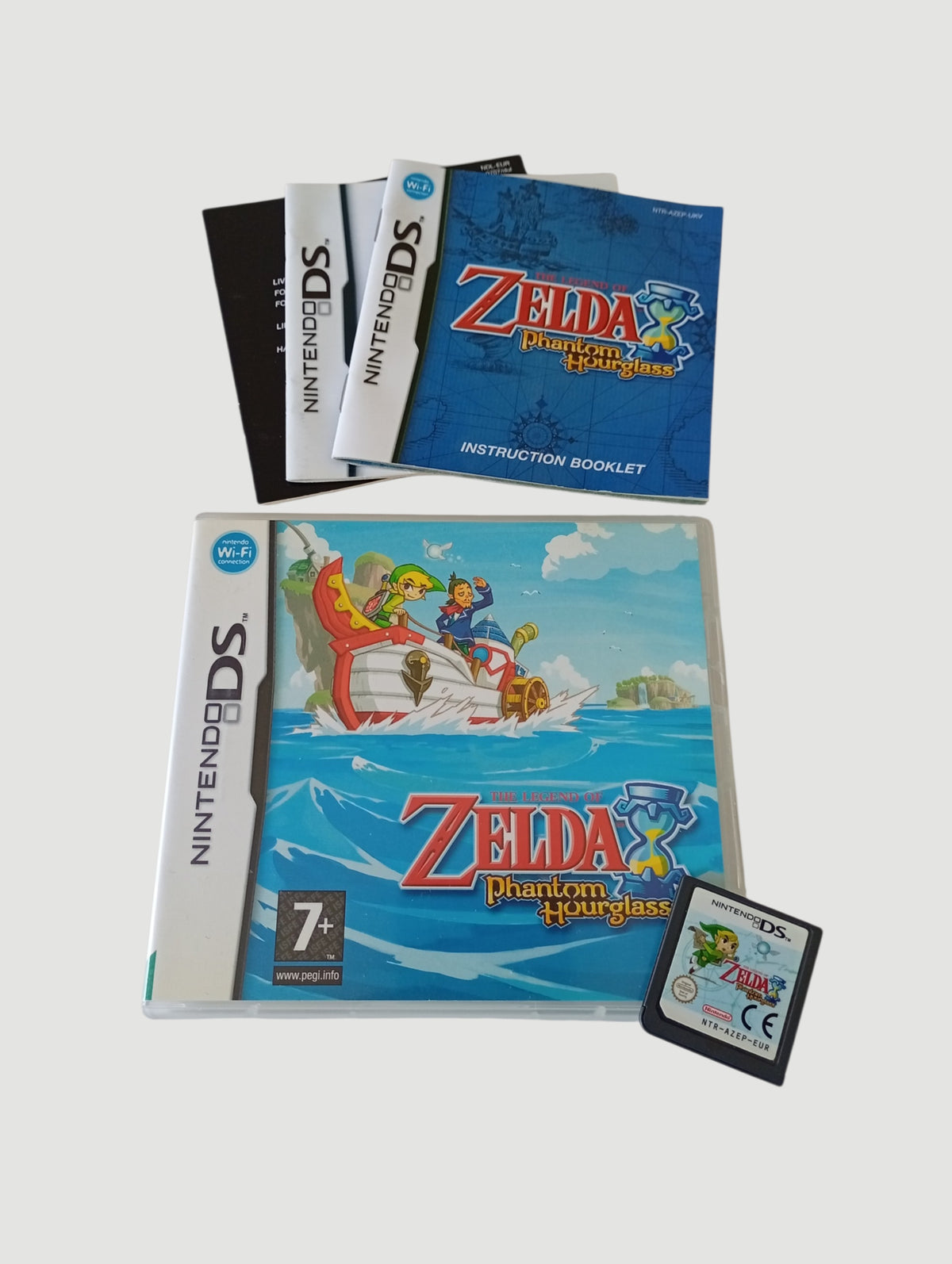 zelda phantom hourglass original español nintendo ds