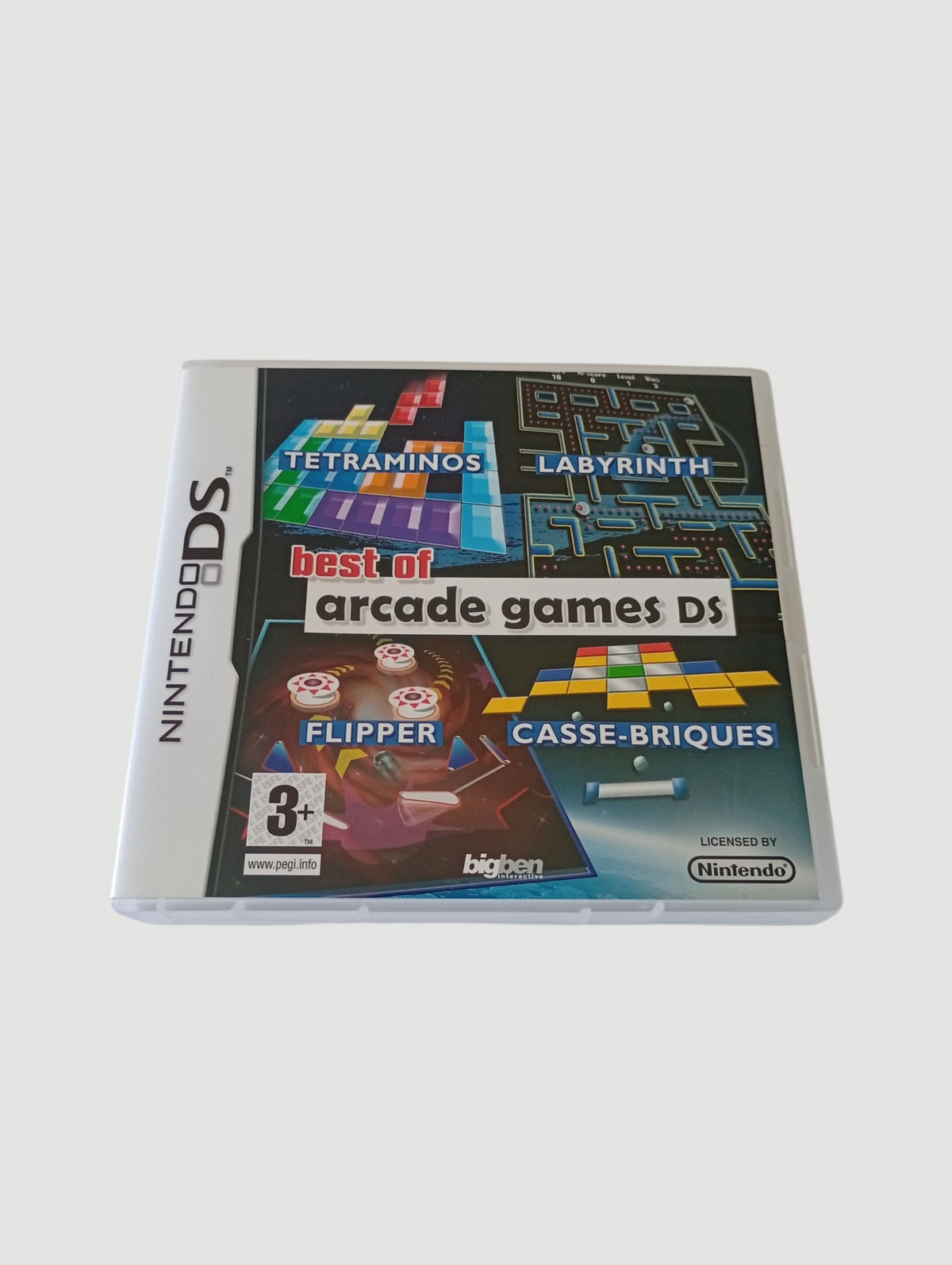 best of arcade games ds original español nintendo ds