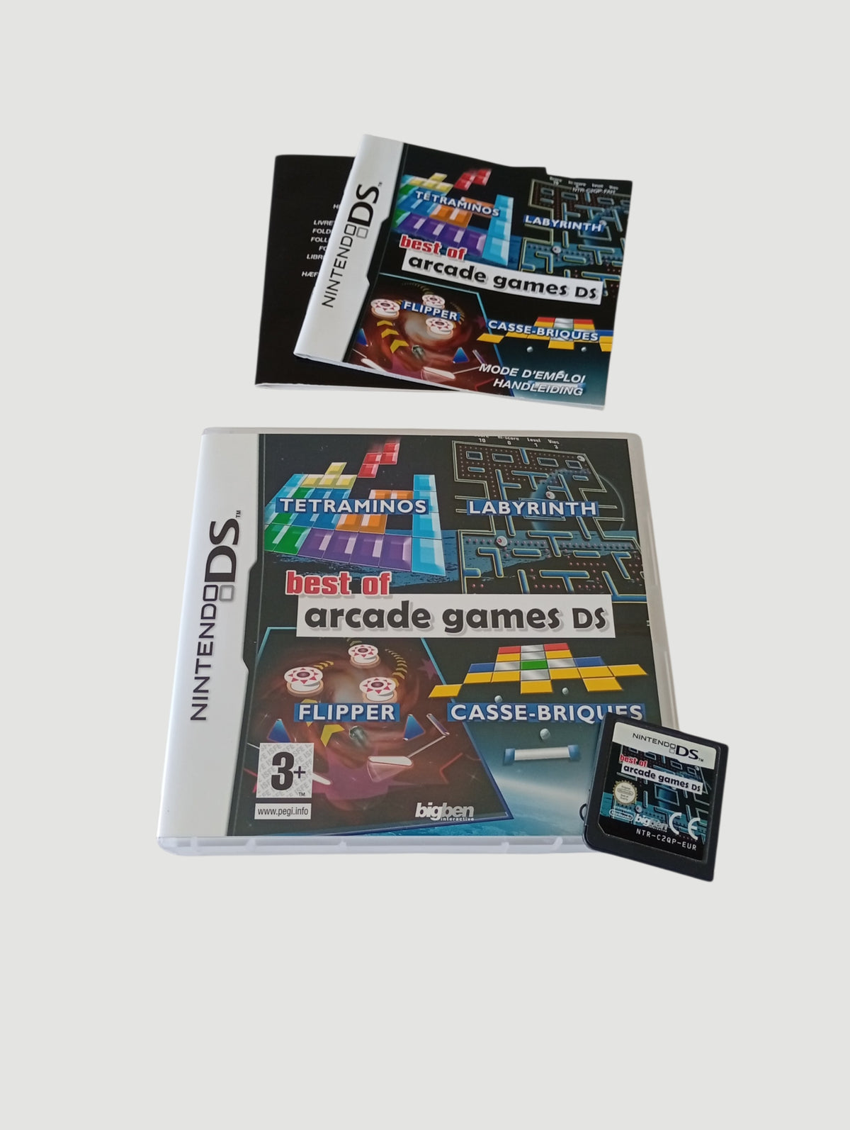 best of arcade games ds original español nintendo ds