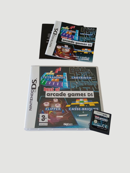 best of arcade games ds original español nintendo ds