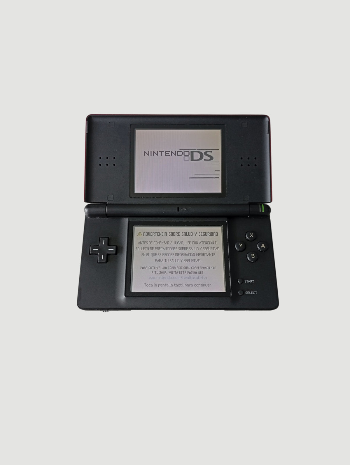 Consola nintendo ds lite rojo con negro