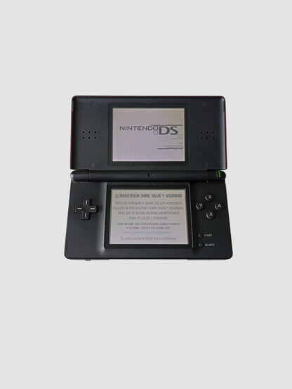 Consola nintendo ds lite rojo con negro