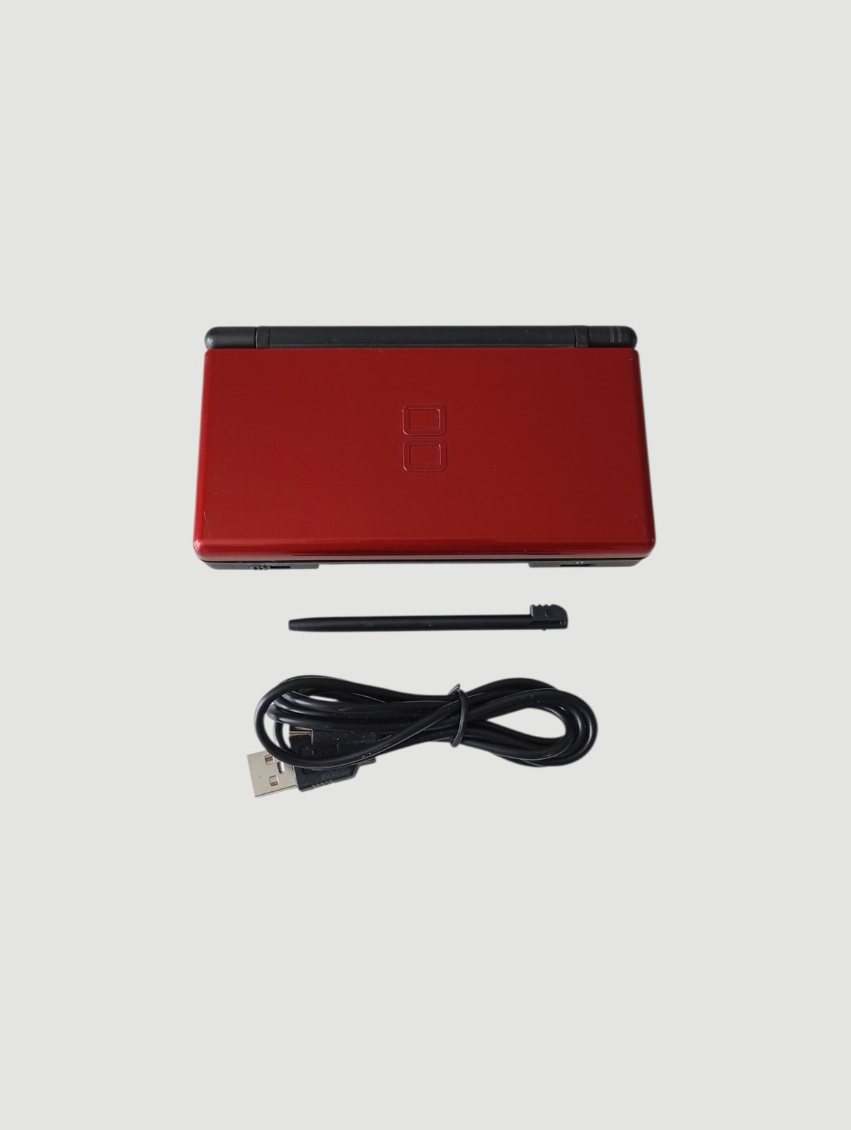 Consola nintendo ds lite rojo con negro