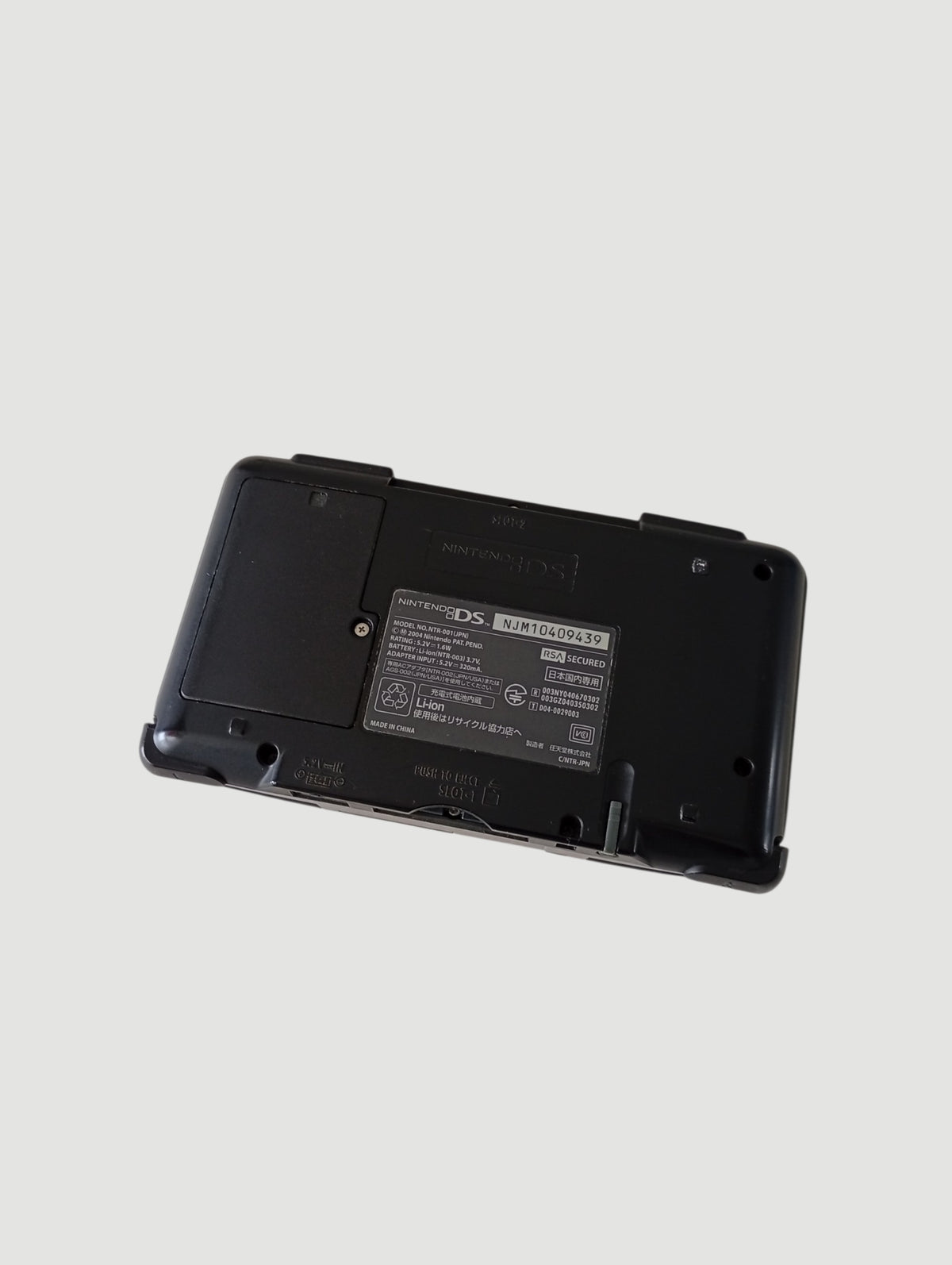 Consola nintendo ds fat grafito en caja