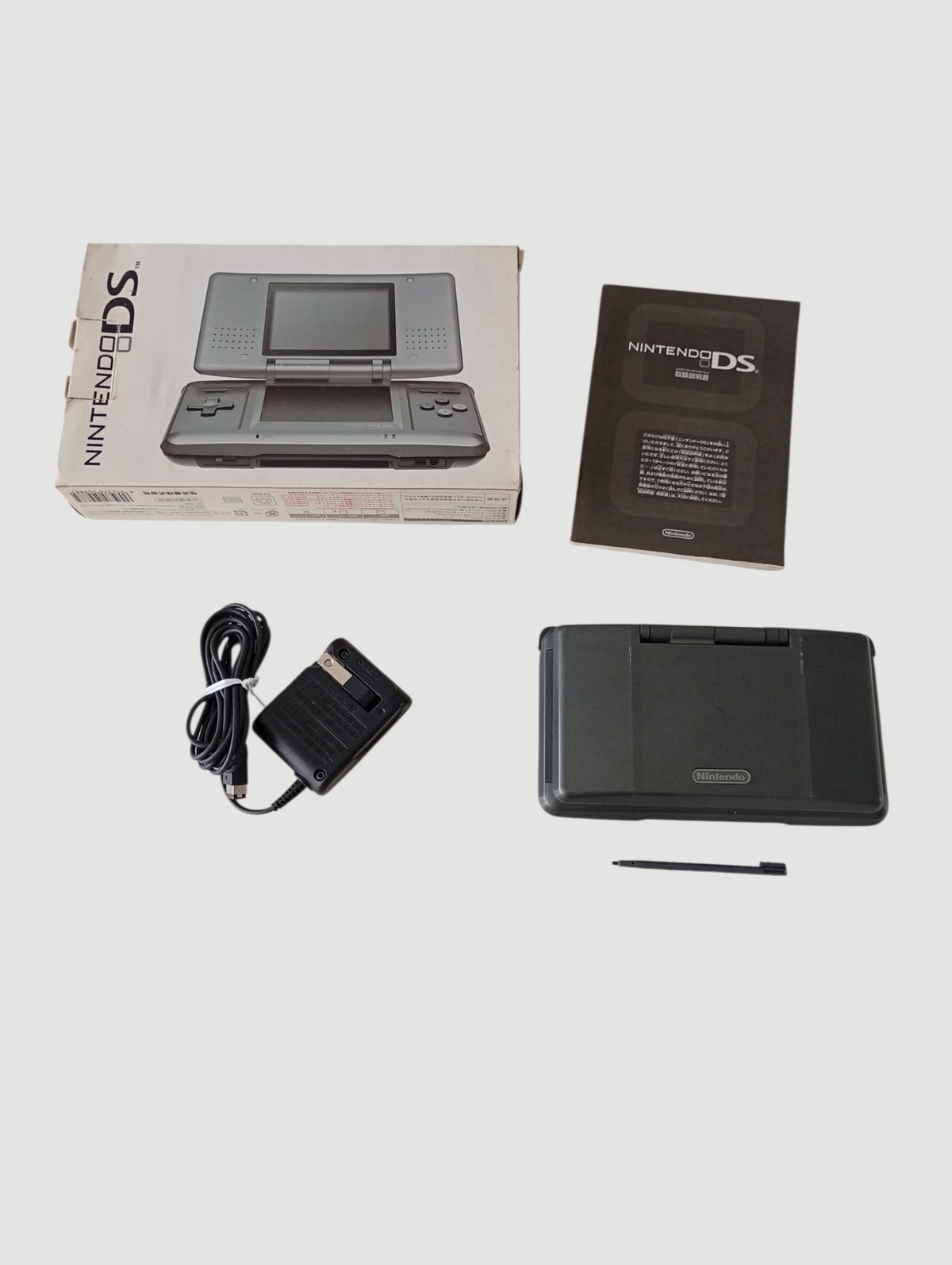 Consola nintendo ds fat grafito en caja