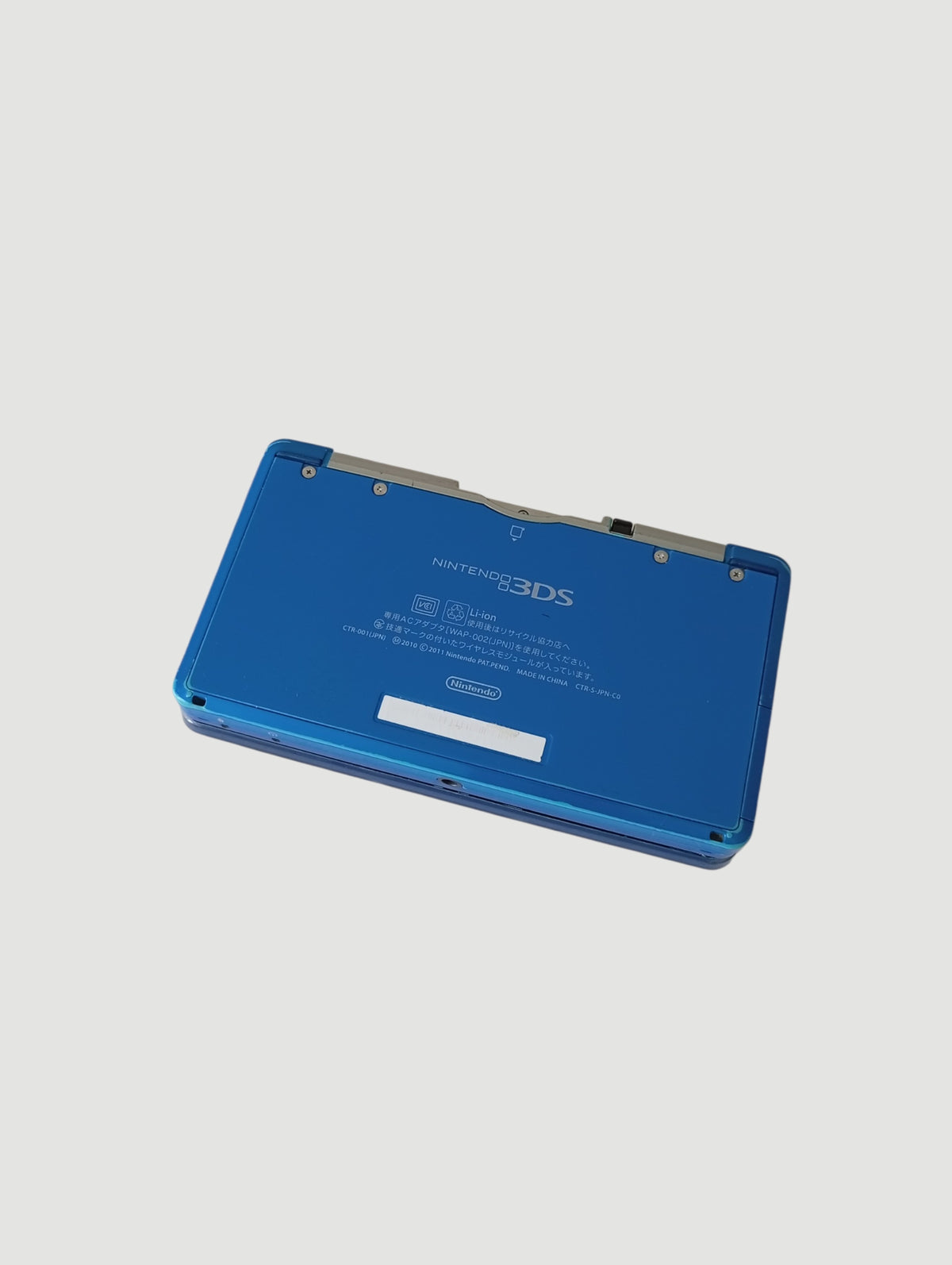 Consola nintendo 3ds old azul con negro liberada en micro sd 32 gb