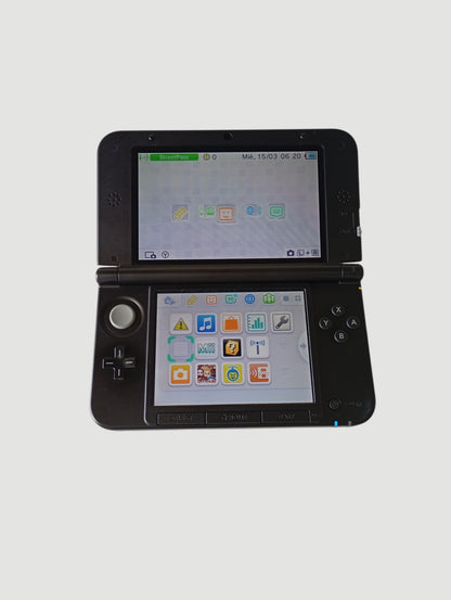 Consola nintendo 3ds old xL negra liberada en micro sd 32 gb