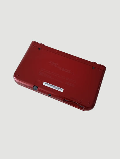 Consola nintendo new 3ds xl metallic red en caja liberada en micro sd 32 gb