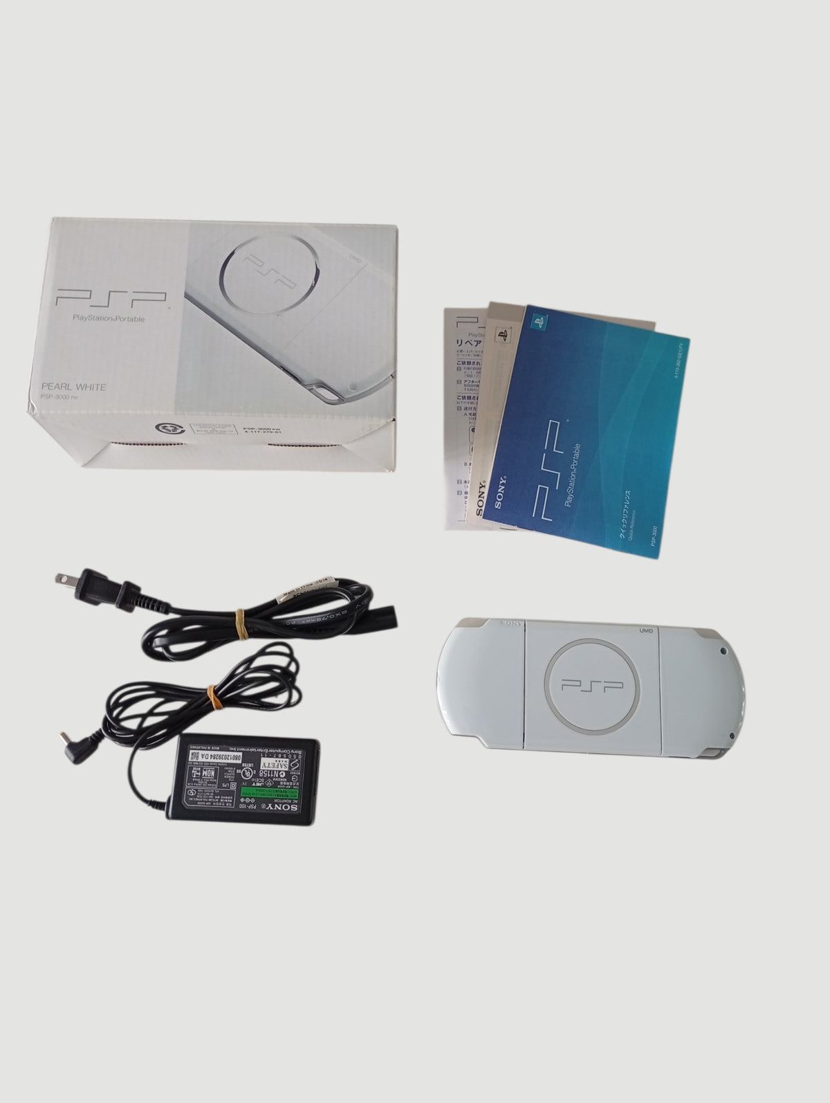 Consola psp 3000 blanca en caja liberada en micro sd 32 gb