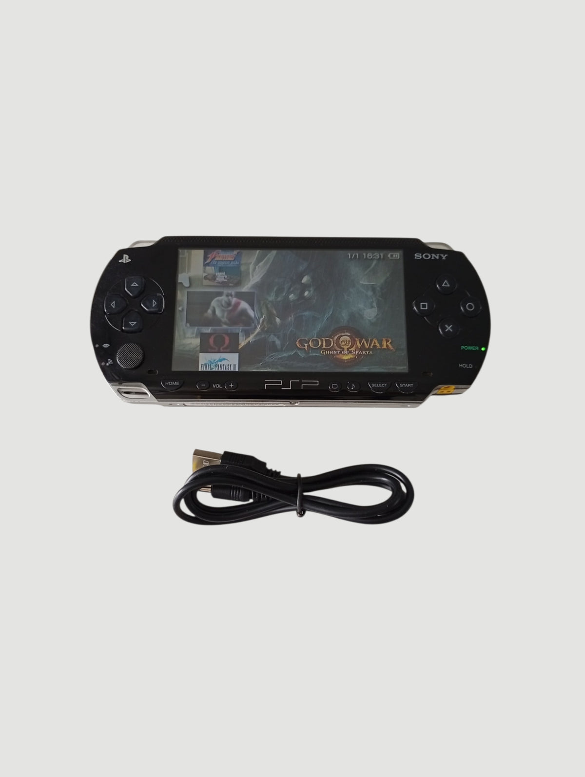 Consola psp 1000 negra liberada en micro sd 32 gb