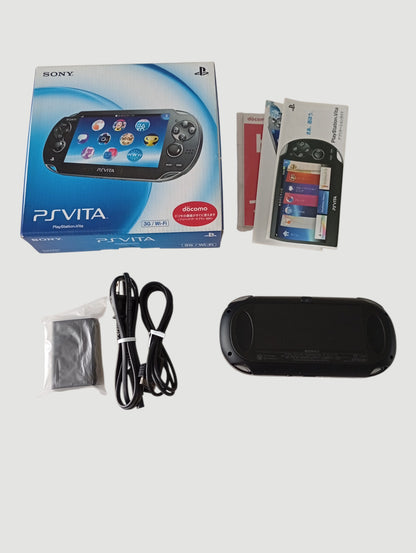Consola psvita fat negra en caja liberada en micro sd 32 gb