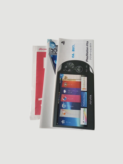 Consola psvita fat negra en caja liberada en micro sd 32 gb