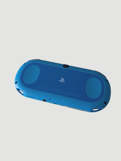 Consola psvita slim negra con azul liberada en micro sd 32 gb