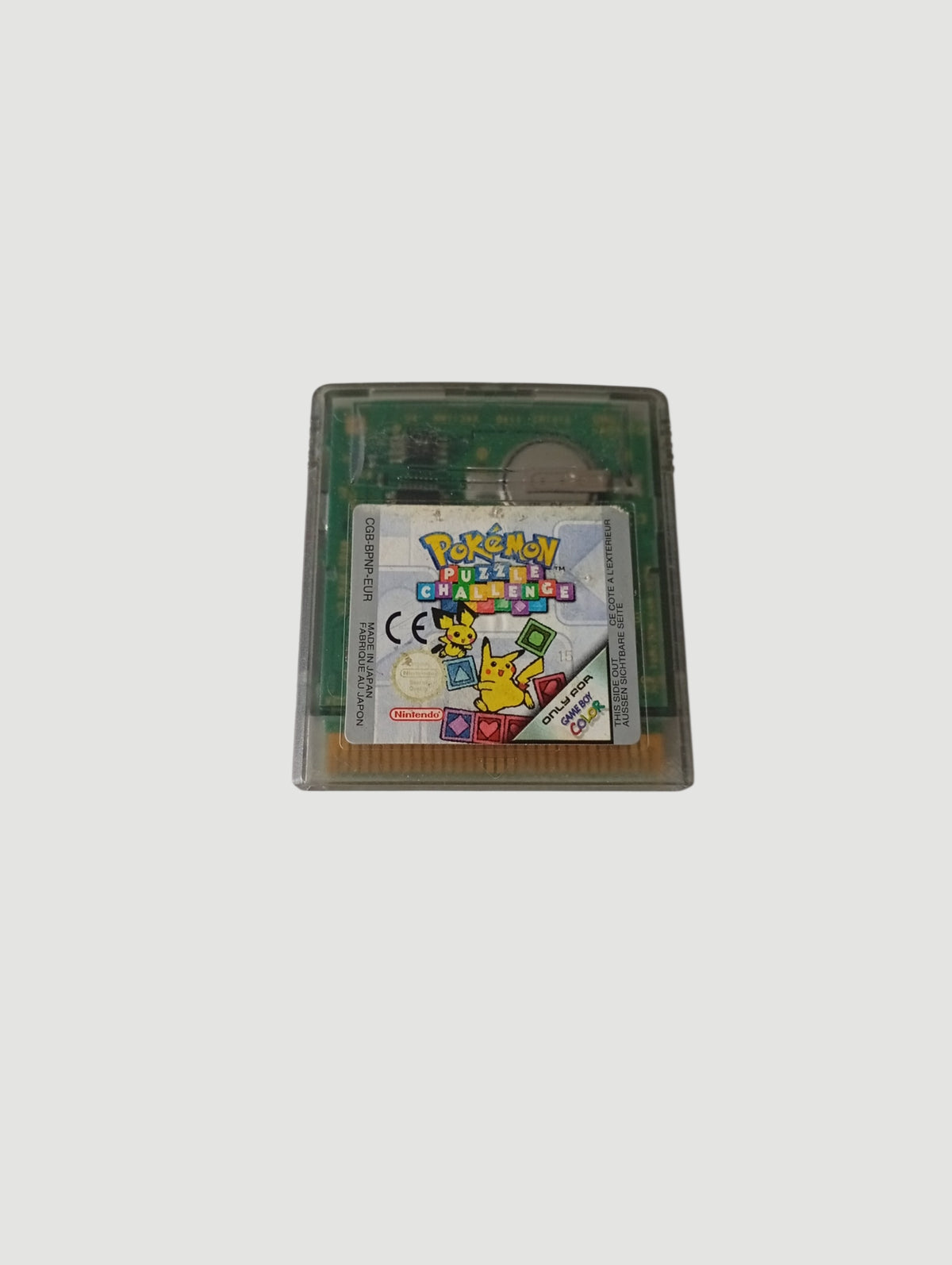 cartucho pokemon puzzle original español game boy color