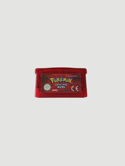 cartucho pokemon rubi original español game boy advance