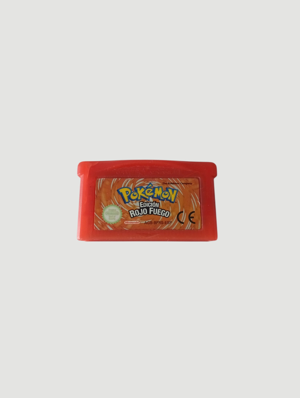 cartucho pokemon rojo fuego original español game boy advance