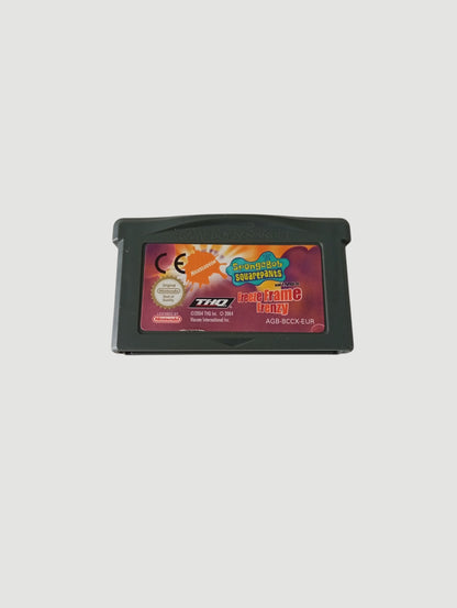 cartucho bob esponja y sus amigos en la camara loca original español game boy advance