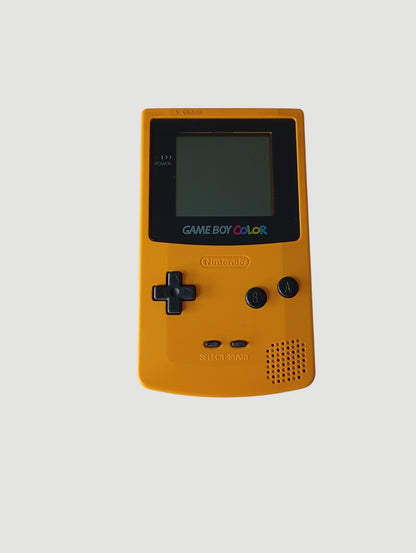 consola game boy color amarilla