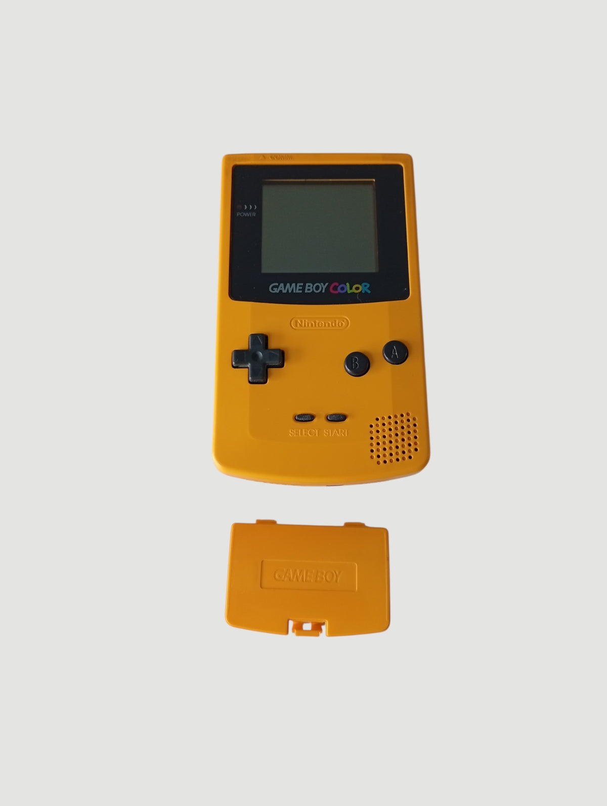 consola game boy color amarilla